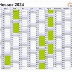 Herbstferien Hessen 2024